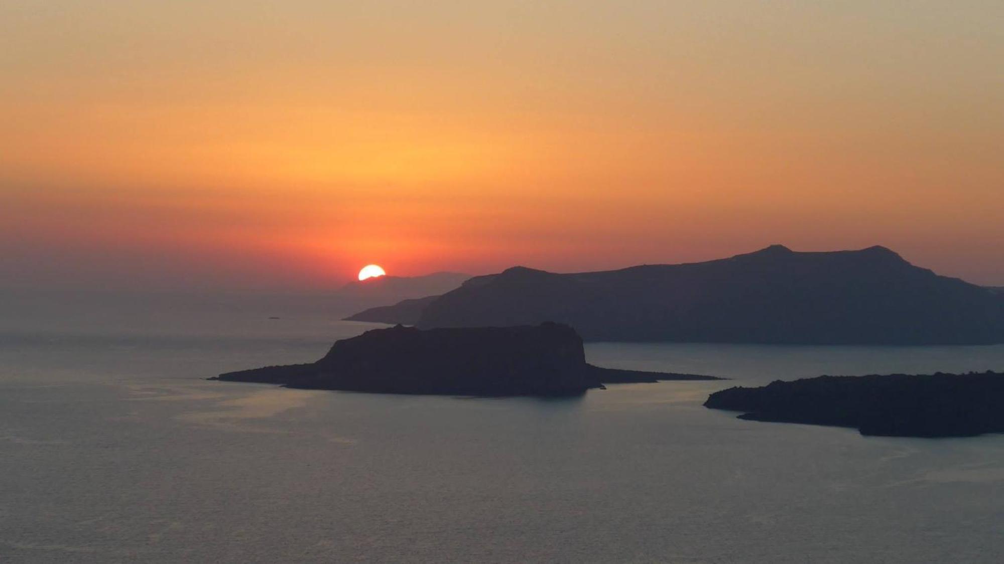 Spectacular View Caldera St V Apartment Megalochori  Luaran gambar